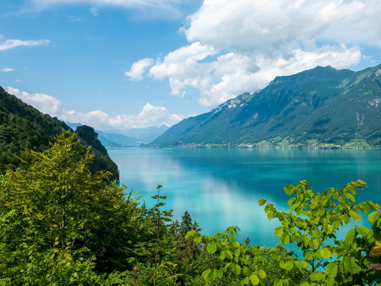 Lacul Thun și Alpii bernezi
